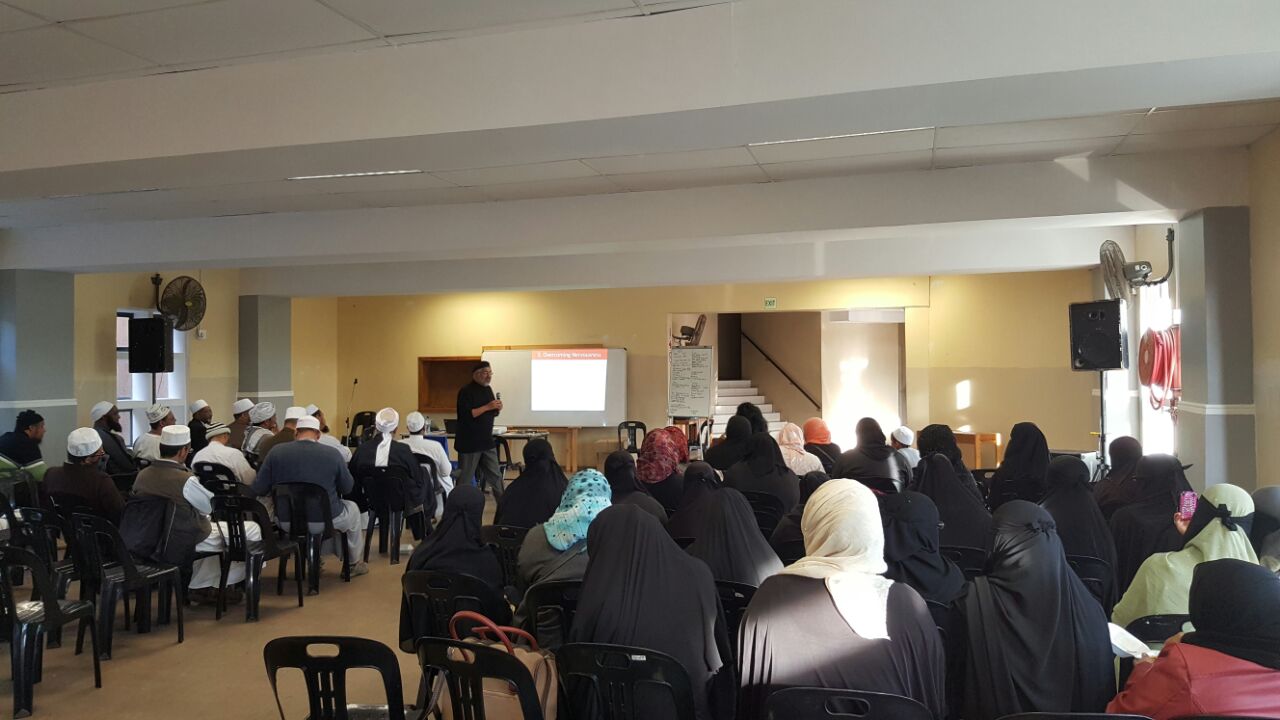 Public Speaking for MJC in Cape Town